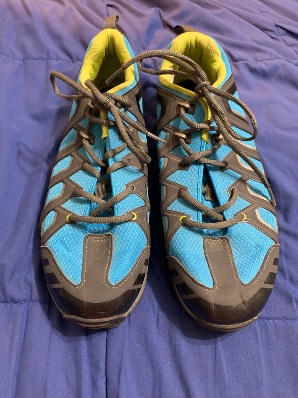 Shimano SH-MT34B SPD Mountain Bike Cycling Shoes Blue Gray Men’s EU 47 US 11.8